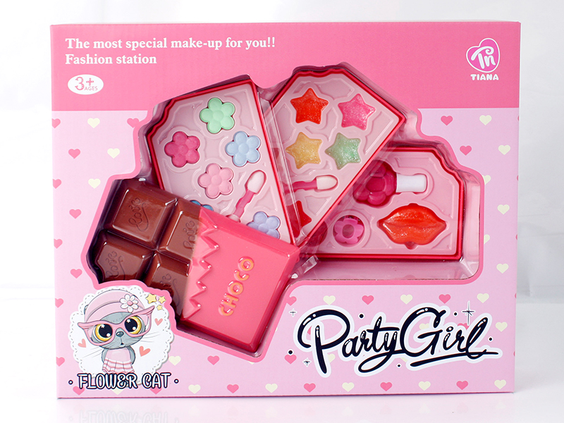 Chocolate Shaped 3 Layers Makeup Box