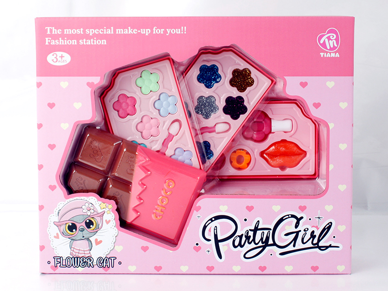 Chocolate Shaped 3 Layers Makeup Box