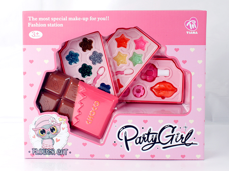 Chocolate Shaped 3 Layers Makeup Box