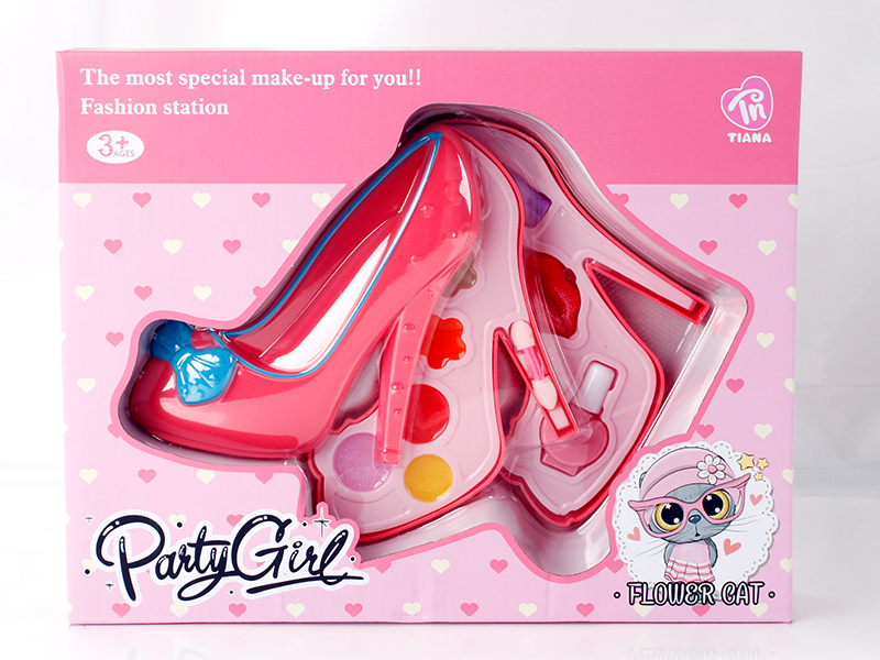 High Heel Shaped 2 Layers Makeup Box