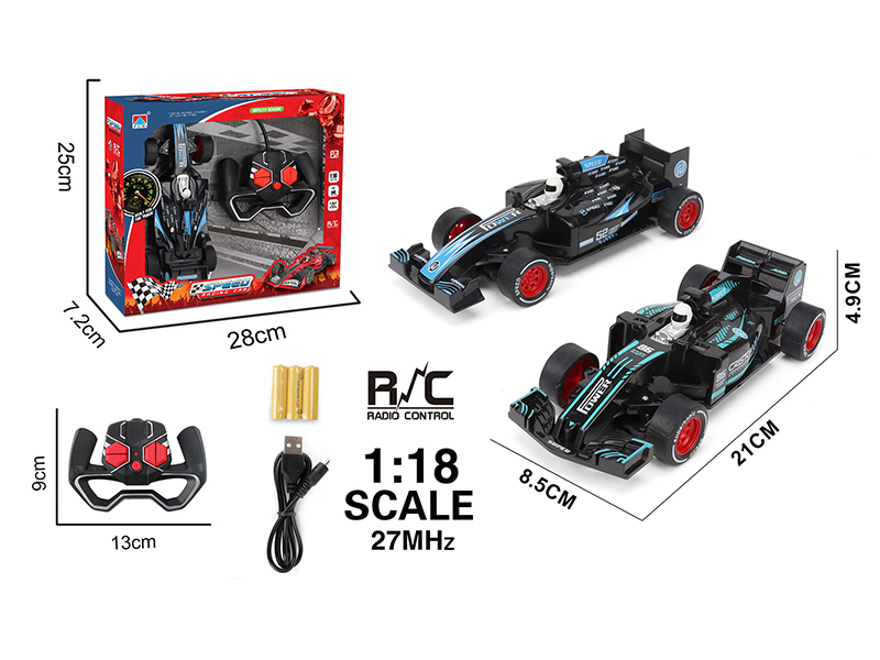 1:18 4-Channel Remote Control Equation Car