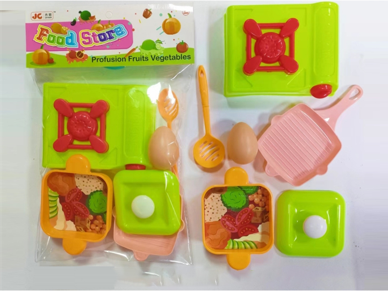 Cartoon Kitchen Toy Set