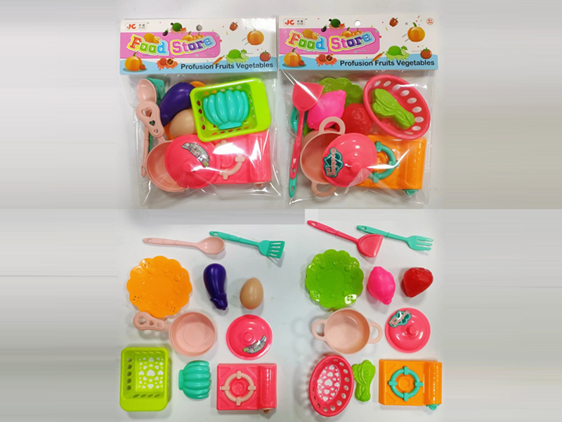 Cartoon Kitchen Toy Set