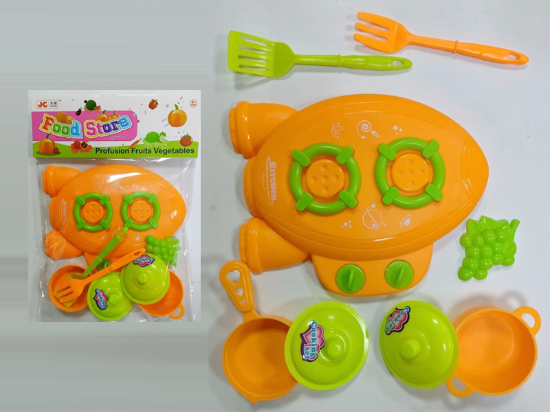 Cartoon Kitchen Toy Set