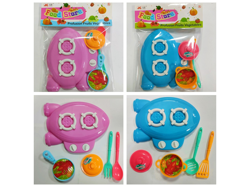 Cartoon Kitchen Toy Set