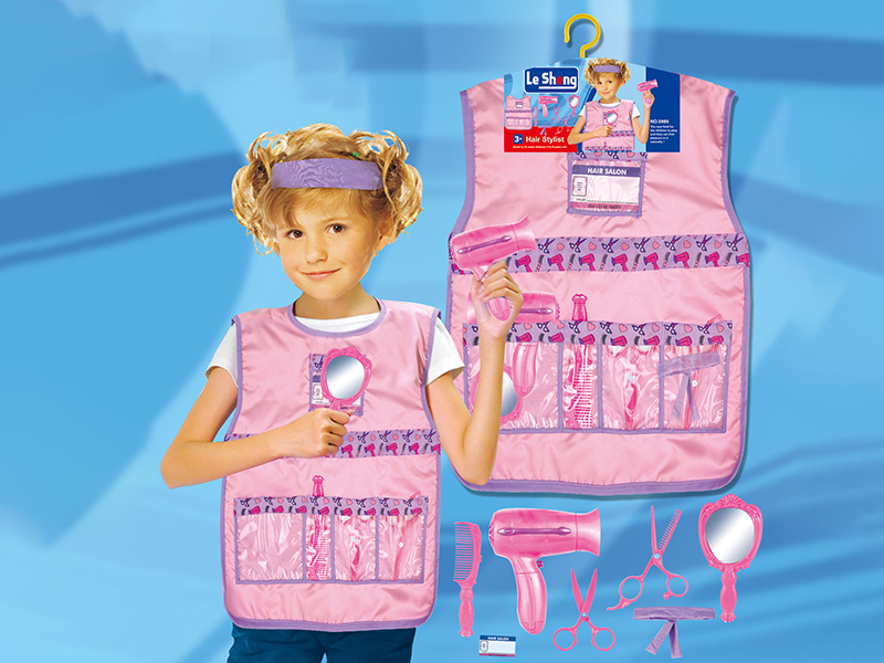 Kids Cosplay Costumes Barber Clothes Set(Without Lining)