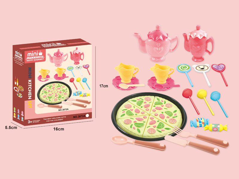 Birthday Cake Tea Set Toy Set