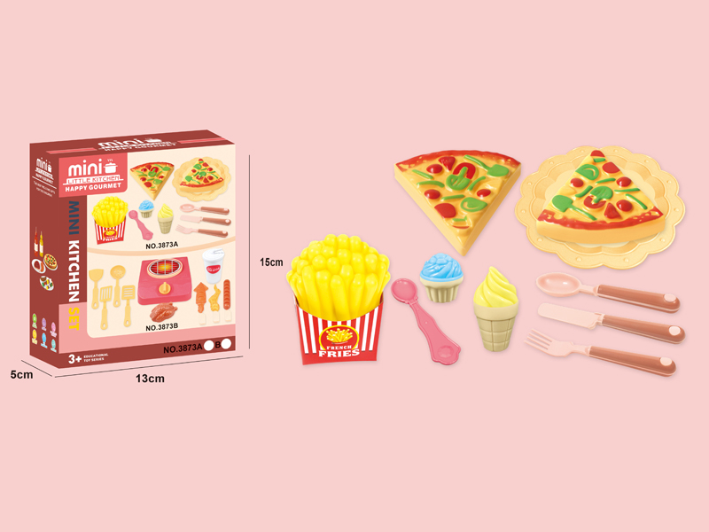 Mini Pizza Toy Set