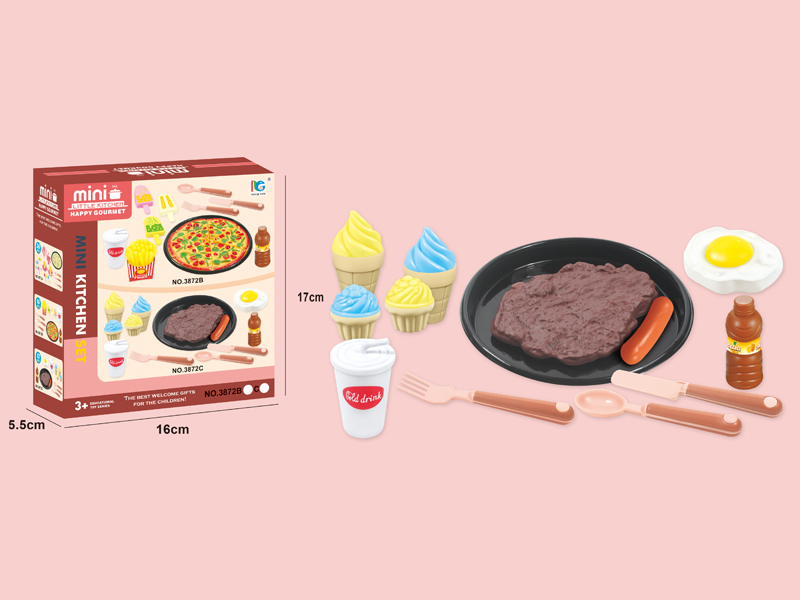 Western Style Steak Toy Set