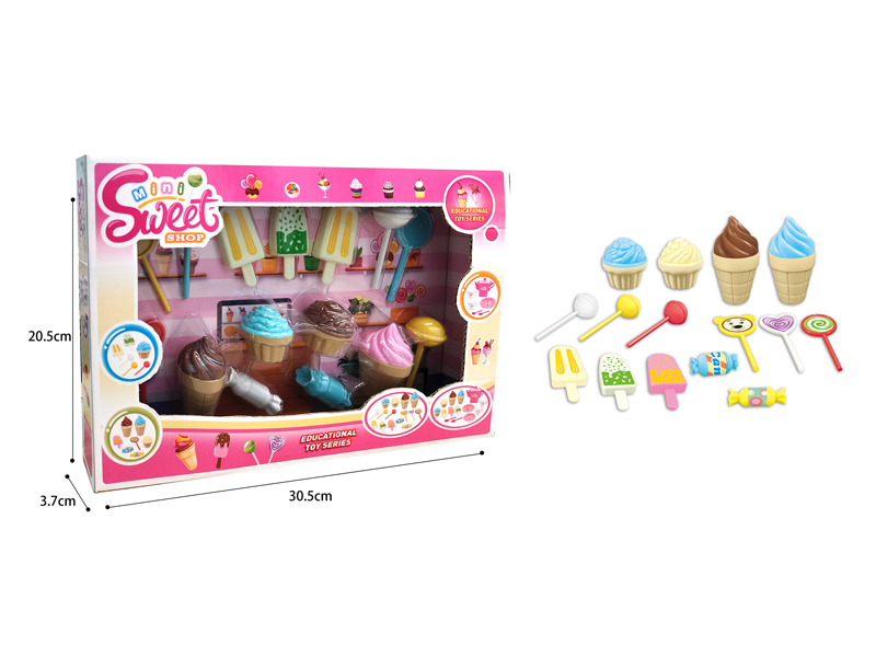 Ice Cream And Ice Cream Toy Set