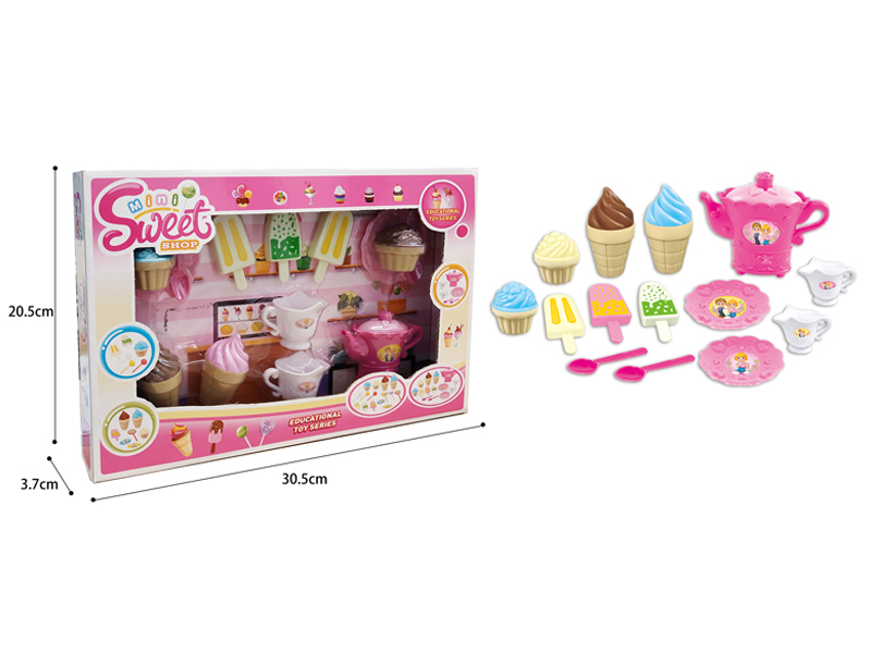 Ice Cream And Ice Cream Toy Set