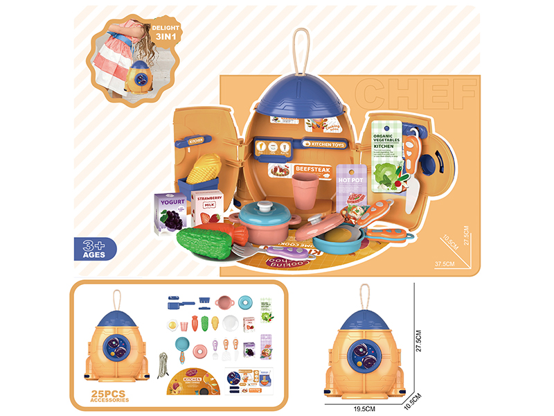 Kitchen Theme Rocket Shoulder Bag 25pcs
