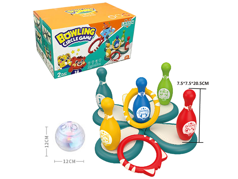 Bowling Ring Toss Game(2 In 1)