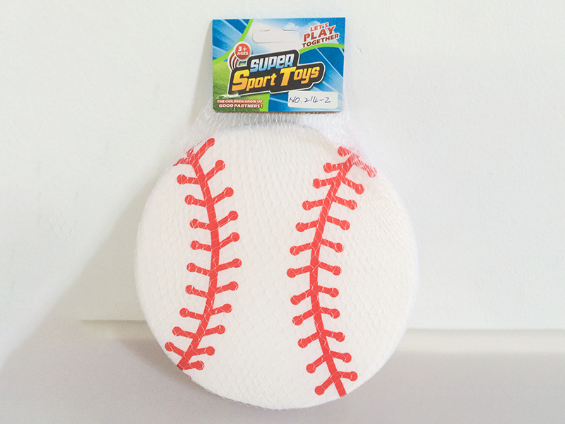 Baseball Pattern Water Cloth Sponge Frisbee