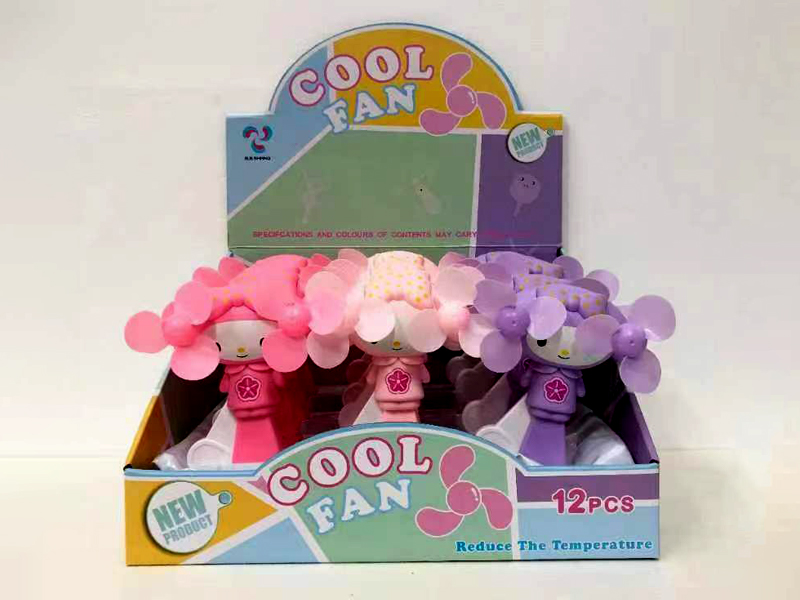12PCS Rabbit Fan