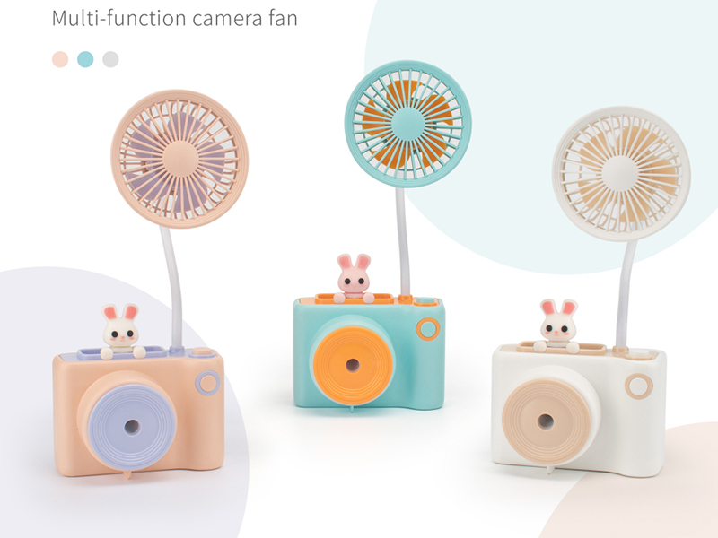 Rabbit Multifunction Camera Fan(Rechargeable)