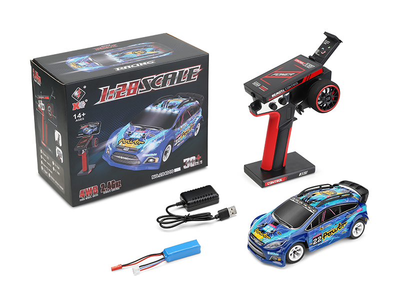 1:28 2.4G Remote Control 4WD Racing Car