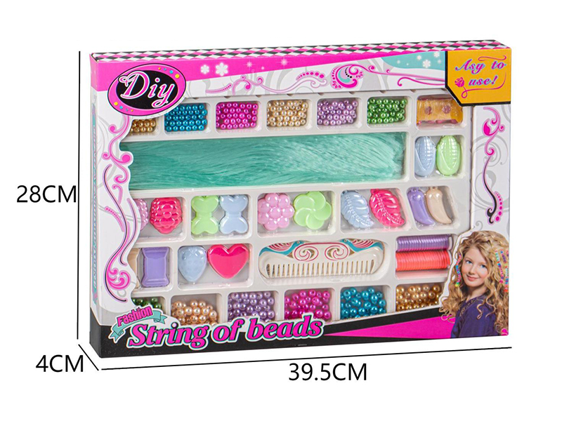 DIY Beads Braiding Set