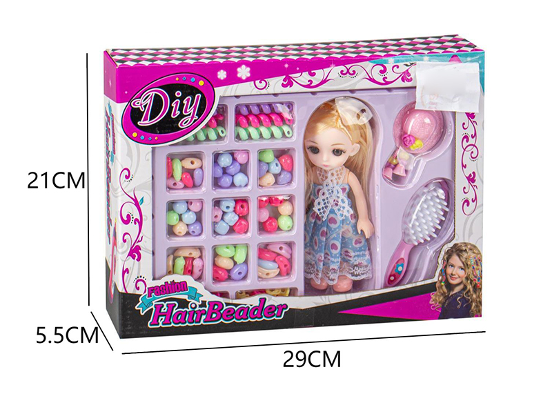 DIY Hair Beader With Doll