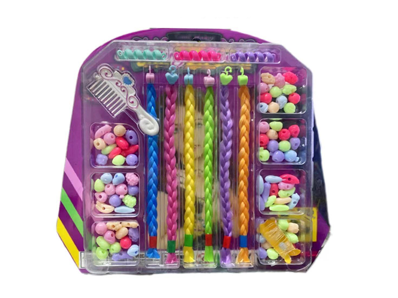 Girls Fashion Beauty Toy DIY Hair Beader