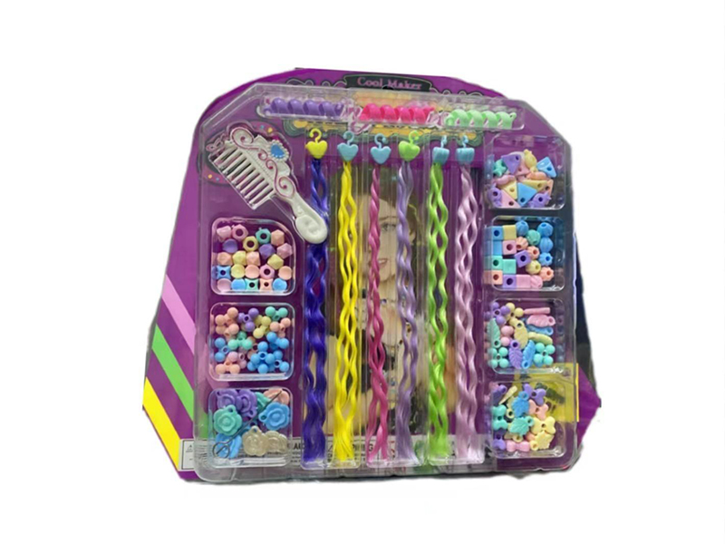 Girls Fashion Beauty Toy DIY Hair Beader
