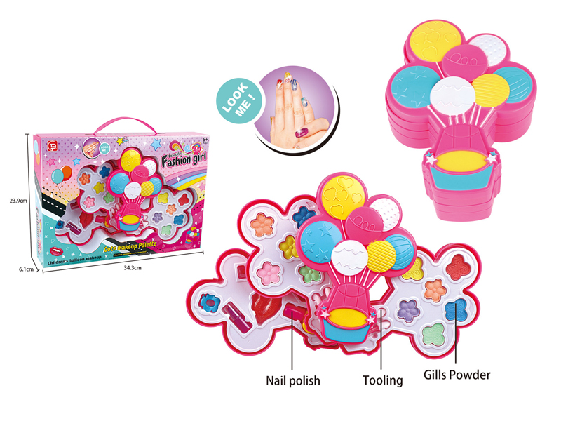 Three-Layer Balloon Cosmetics