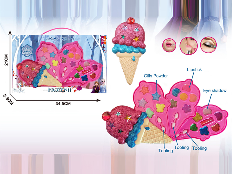 Three Layer Ice Princess 2 Ice Cream Cosmetics