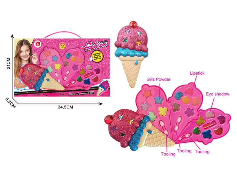 Three Layer Ice Cream Cosmetics
