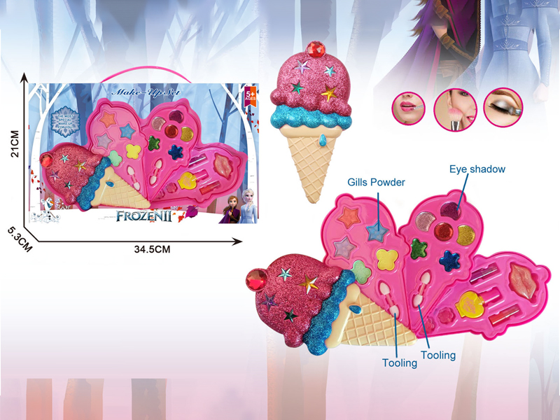 Three Layer Ice Princess 2 Ice Cream Cosmetics