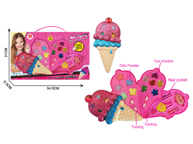 Three Layer Ice Cream Cosmetics