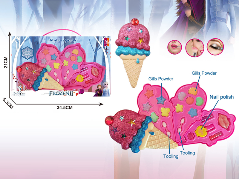 Three Layer Ice Princess 2 Ice Cream Cosmetics