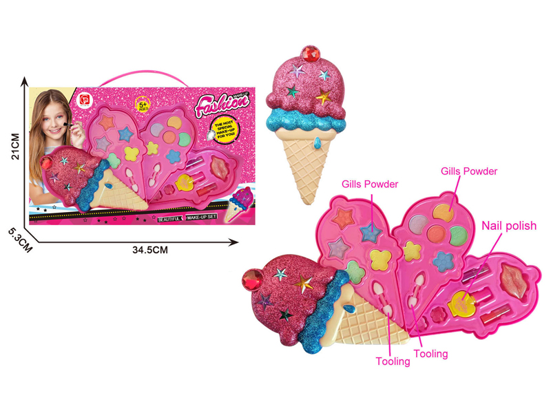 Three Layer Ice Cream Cosmetics