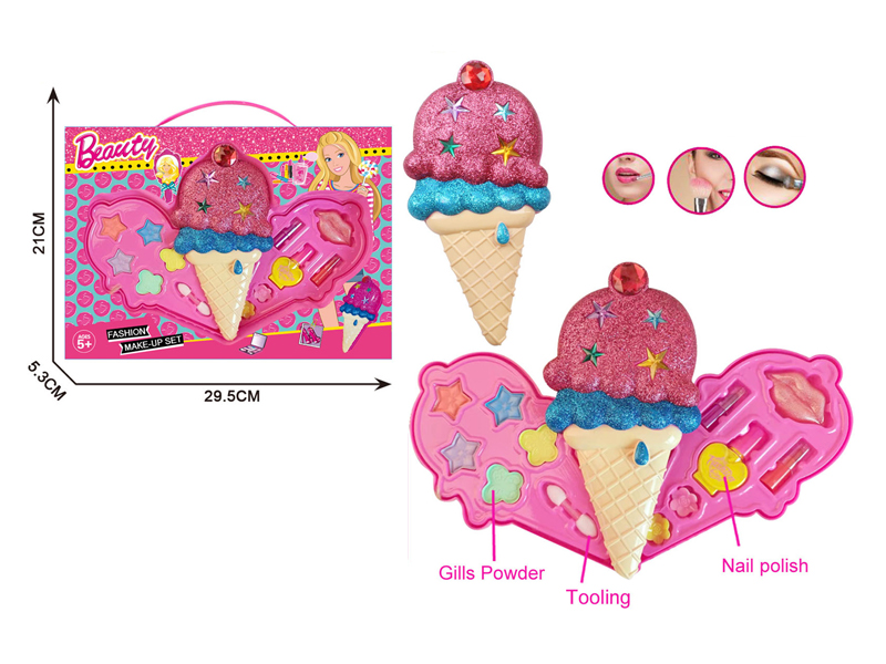 Second-Layer Fashion Doll Ice Cream Cosmetics
