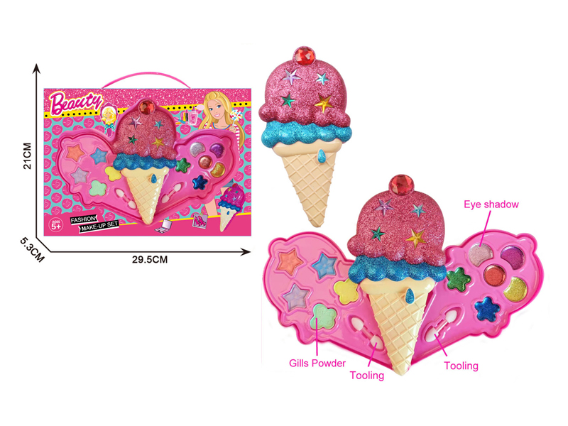 Second-Layer Fashion Doll Ice Cream Cosmetics