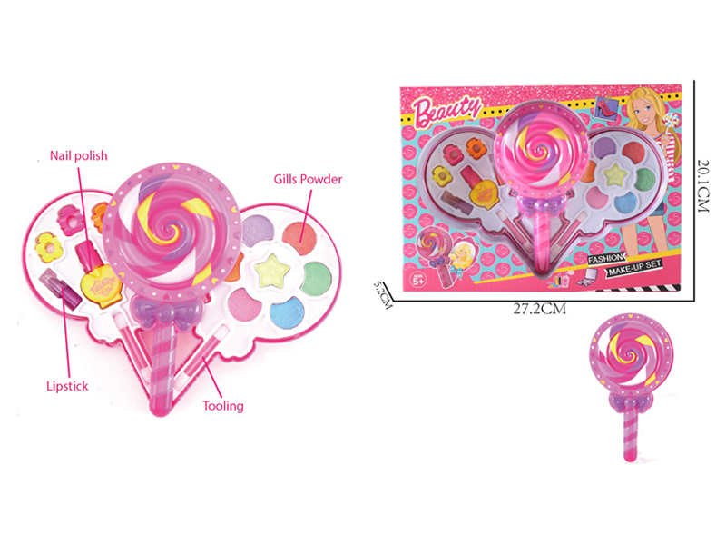 Second-Layer Fashionable Doll Lollipop Cosmetics