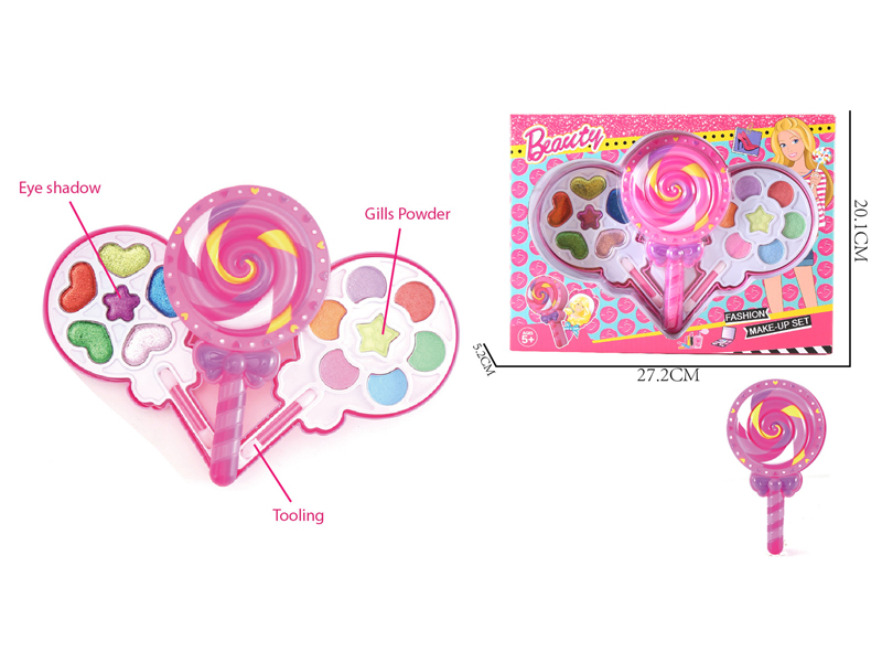 Second-Layer Fashionable Doll Lollipop Cosmetics