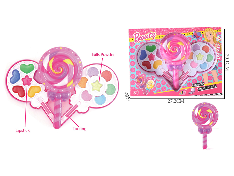 Second-Layer Fashionable Doll Lollipop Cosmetics