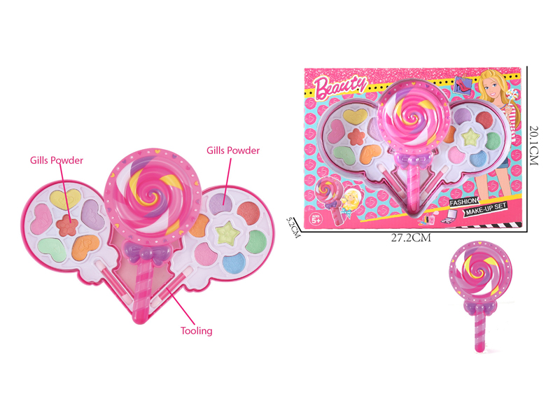 Second-Layer Fashionable Doll Lollipop Cosmetics