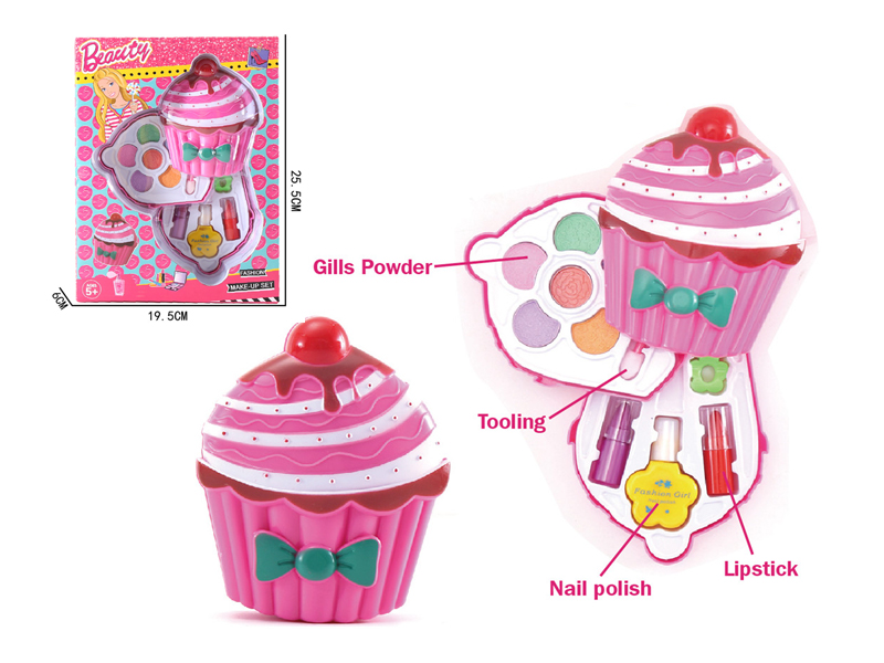 Second-Layer Fashion Doll Cake Cosmetics