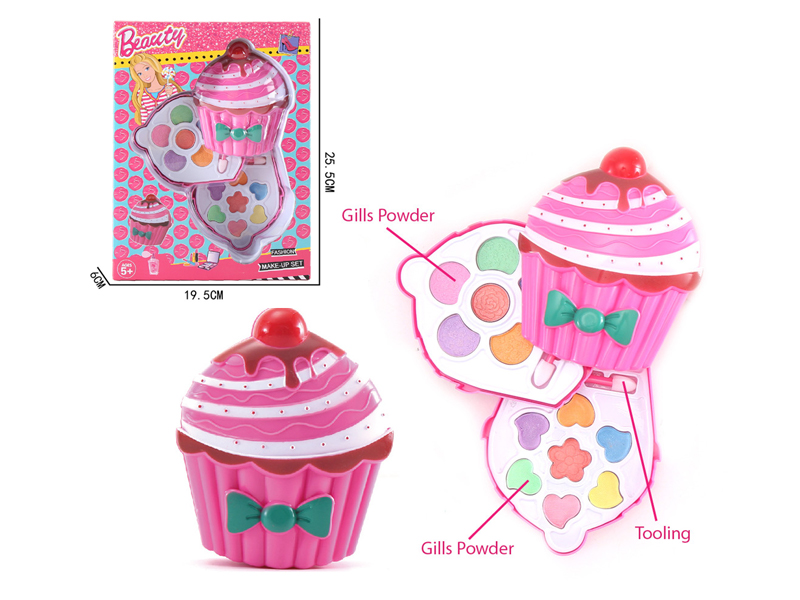 Second-Layer Fashion Doll Cake Cosmetics