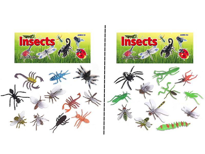 12pcs Insects Set