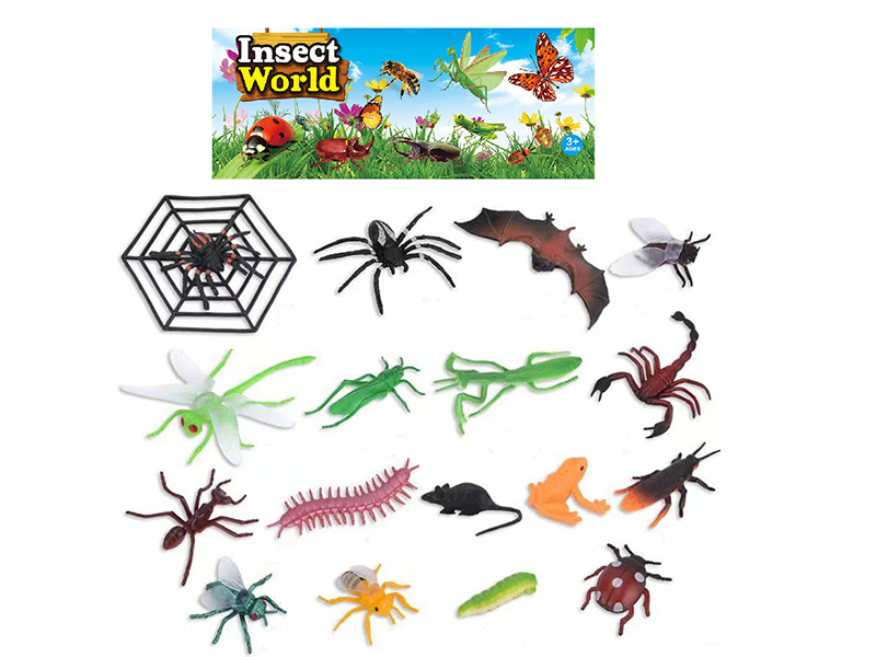 17pcs Insects Set