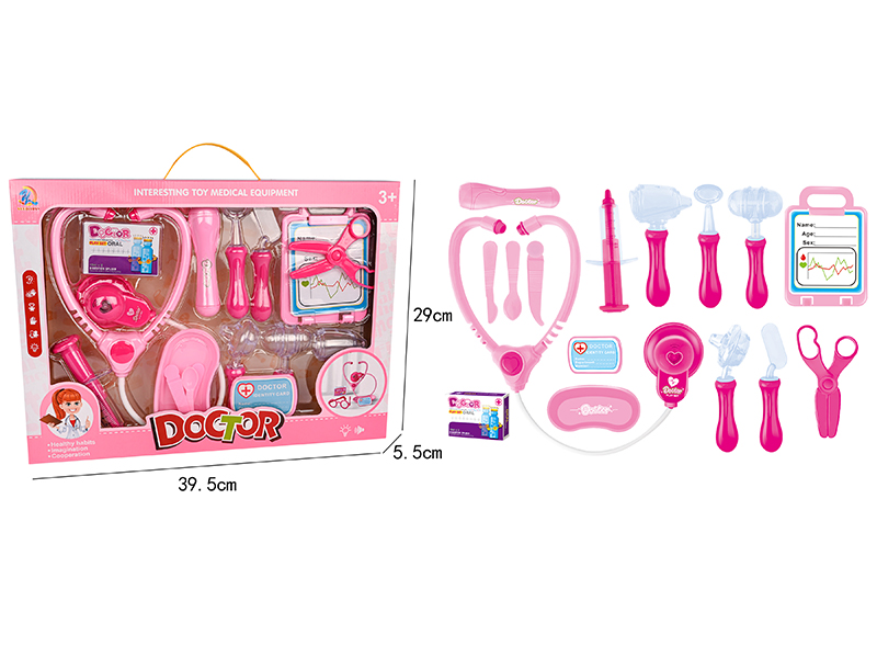 16PCS Girl Doctor Toy
