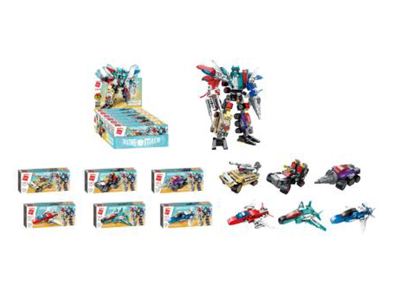 498Pcs Ultra Integrated Transformer - Direct Composite Building Blocks (6 Boxes)