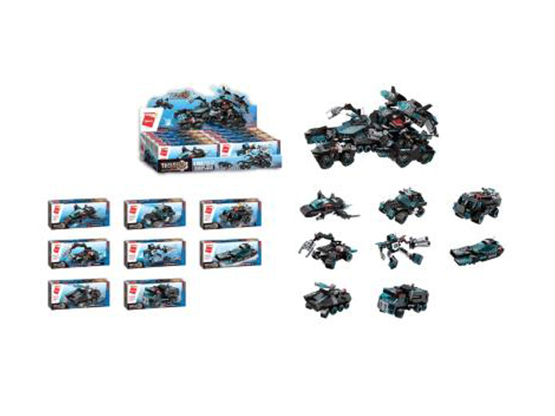 714Pcs Ultra Integrated Transformer - Direct Composite Building Blocks (8 Boxes)