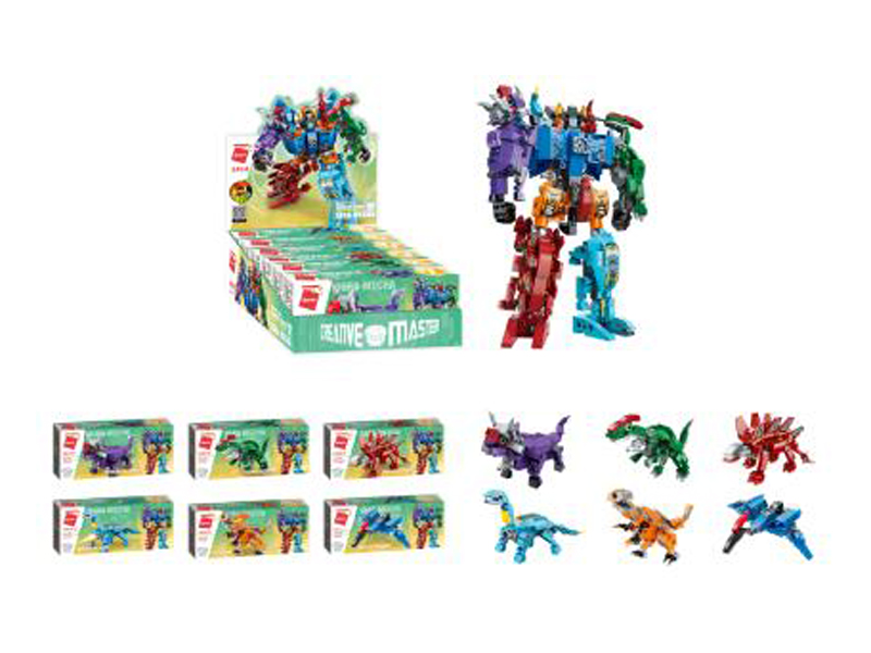 553Pcs Ultra Integrated Transformer - Direct Composite Building Blocks (6 Boxes)