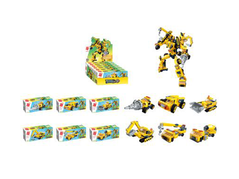 479Pcs Ultra Integrated Transformer - Direct Composite Building Blocks (6 Boxes)
