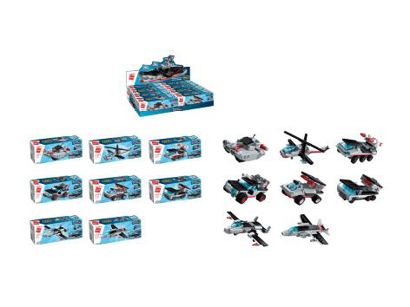 678Pcs Ultra Integrated Transformer - Direct Composite Building Blocks (8 Boxes)