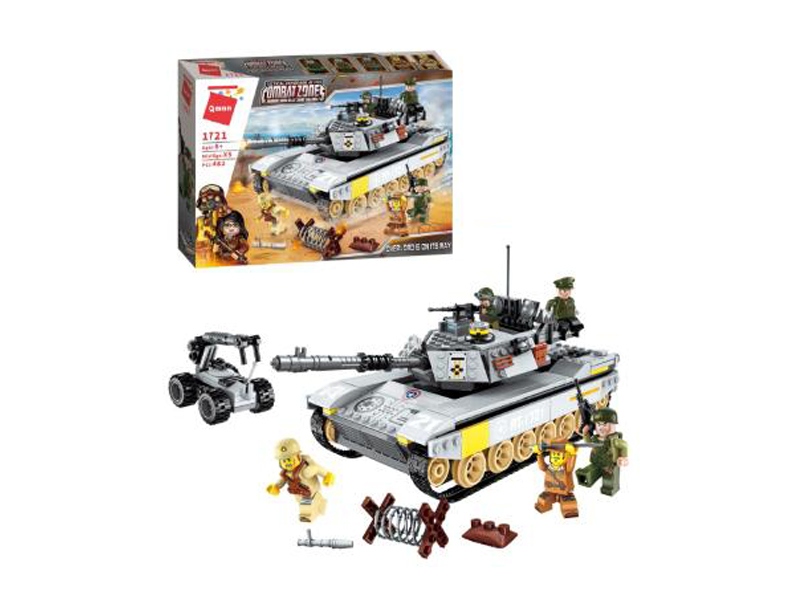 482Pcs Battlefield Series Building Blocks With People