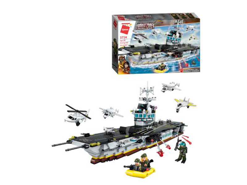 1007Pcs Battlefield Series Building Blocks With People
